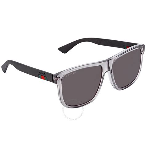 gg0010s sunglasses gucci polarized|Gucci Polarized Grey Square Men's Sunglasses GG0010S 003 58.